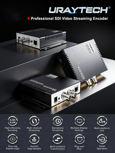 URayTech Encodeur de streaming vidéo de qualité professionnelle 1080P MPEG4 SD HD 3G SDI IP pour SDI vers SRT RTSP RTMP HLS UDP MP4 FLV - Product Image 3