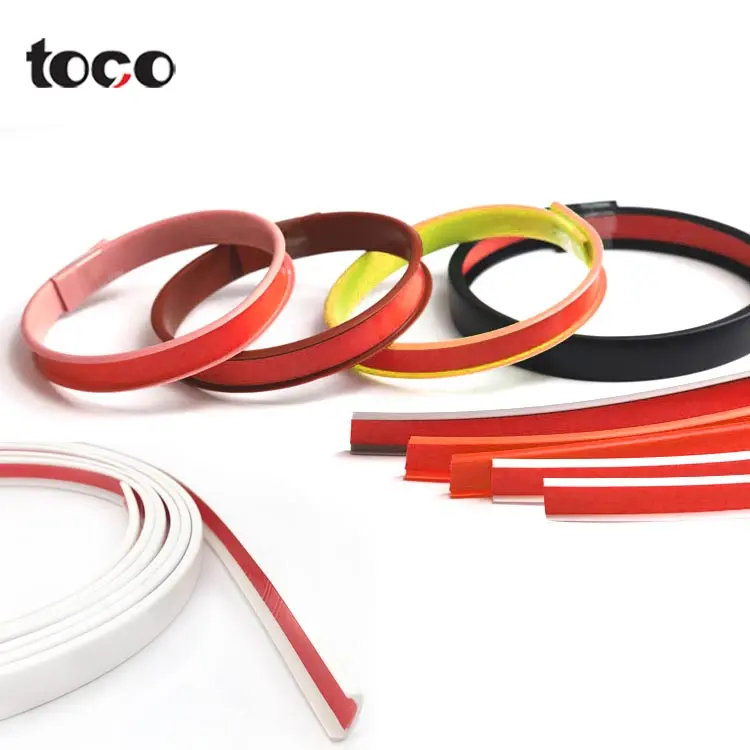 Toco u Form profil PVC-Kantenst reifen für Spanplatten-Kanten verkleidung PVC-Kantenst reifen