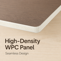Panel Dinding WPC Ramah Lingkungan Grosir, Panel Dinding Latar Belakang Co-extruded