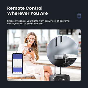 Interrupteur à bouton-poussoir Wi-Fi Tuya 1/2/3/4 Gang EU, commande vocale, compatible avec <span class=keywords><strong>Alexa</strong></span> et Google Home - Product Image 2