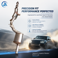 Filtre à particules diesel (FAP) pour Rover Sport Discovery 3.0L Diesel 17-21, convertisseur catalytique