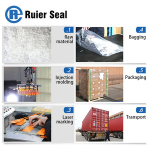 Rep203 an ninh Con dấu nhựa con dấu bảo đảm Con dấu nhựa trường hợp cho vận chuyển container con dấu chống container Nhựa an ninh con dấu - Product Image 5