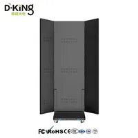 İç Mekan P2.5 Katlanabilir LED Poster Ekran 768x512 Çözünürlük 600CD Parlaklık Sorunsuz Birleştirme Mobil Ekran Telefon Kontrollü