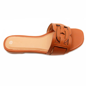 Nuovi sandali estivi da spiaggia retrò Open toe <span class=keywords><strong>antiscivolo</strong></span> Flat Casual semplice traspirante esplosivo pantofole da <span class=keywords><strong>donna</strong></span> 2025 - Product Image 4