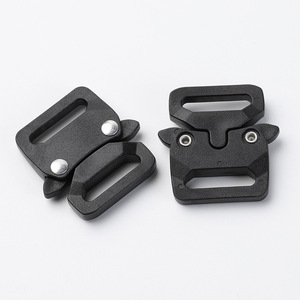 <b>Plastic</b> <b>Sliding</b> Buckles 20mm Inner Diameter Black Durable For Bags Backpack Accessories - Product Image 1