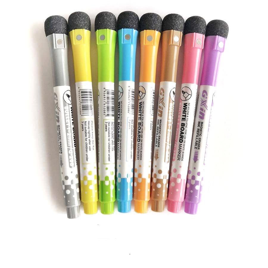Whiteboard Marker Pen White Black Green Gift Red Blue Customized Head Box Logo Packing Zealot
