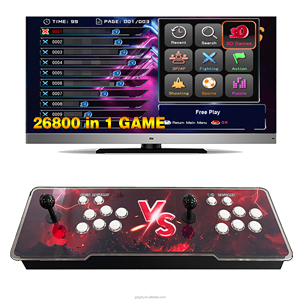 Игровой контроллер для видеоаркад Jamma, 26800 игр в 1, 3D-аркадный игровой автомат с металлическим и акриловым корпусом и настраиваемым цветом - Product Image 1