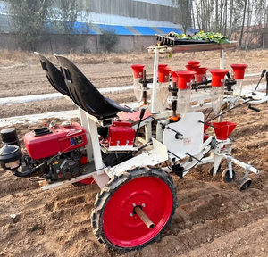 Transplanteur de semis de légumes et de fruits à double rangée autopropulsé pour pastèque, maïs, pomme de terre, chou, tomate - Product Image 6