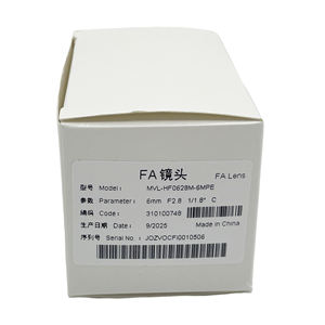 Lente Industrial MVL-HF0628M-6MPE de 6 mm, 6 MP, 1/1.8'', Montura C, Distancia Focal Fija, Iris Manual, Distorsión Ultrabaja, Visión Artificial HF - Product Image 1
