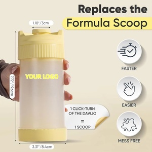 Dispensador de fórmula portátil de 10 onzas, reemplaza completamente la dosificación manual para una alimentación precisa y fácil - Product Image 2