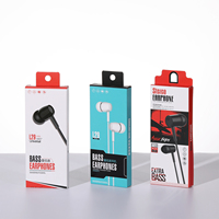 Boîte en papier personnalisée suspendue avec fenêtre, emballage de vente au détail écologique pour écouteurs, montres, câbles