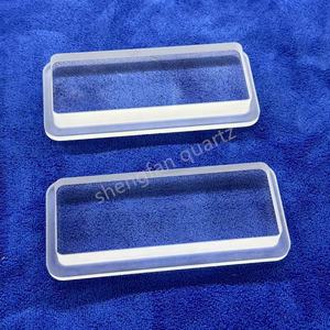 Fabricación CNC de alta precisión de sílice fundida pulida JGS2 placa cuadrada de cuarzo lente plana de cuarzo para una cámara - Product Image 1