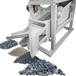 מכונות hurouo HLSP-1218z הקרנה אוטומטית בלסת גרניט לבן מכונת ריסוק עם מסך רטט - Product Image 2