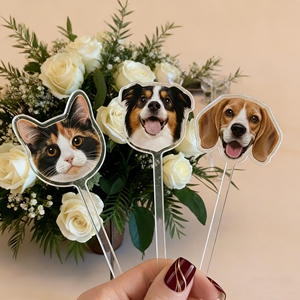 Bastoncini Mescolatori Personalizzati con Logo, <span class=keywords><strong>Foto</strong></span> di Cane, Monogramma, Stemma in PET, Agitatori per Cocktail in Acrilico per Matrimoni - Product Image 3