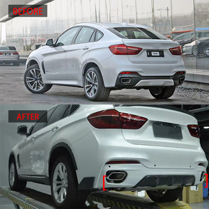 Alerón trasero BMW estilo MP ABS negro brillante para X6 F16 2014 2019 - Product Image 2