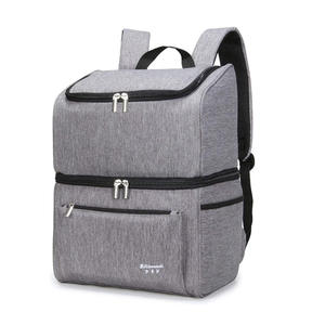 Bolsa térmica duradera personalizada para el almuerzo, lona de algodón ecológica, bolsa de compras portátil OEM, bolsa térmica para alimentos, bolsa térmica <span class=keywords><strong>Jumbo</strong></span> - Product Image 4