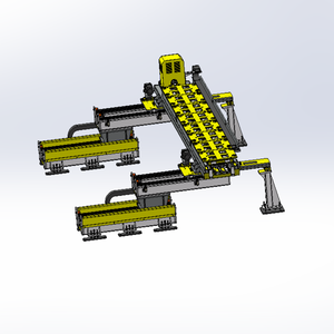 Equipo de Riel Terrestre Combinado Multipista con Motor, PLC y Caja de Cambios - Potencia de 3-5 KW, 220V/380V, 1 Año de Garantía - Product Image 1