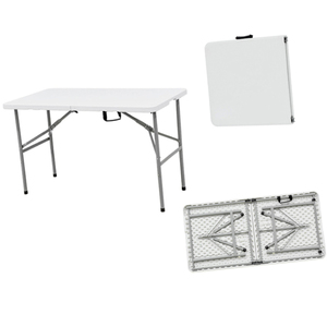 122cm Wholesale Portable 4ft Plastic Folding <strong>Table</strong> <strong>for</strong> Outdoor/camping/garden - Product Image 2