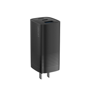 Cargador Rápido GaN LKTOP de 67W (Negro) - Cargador Compacto de 2 Puertos USB-C PD 3.0 PPS para Laptop/Teléfono/Tablet - Product Image 3