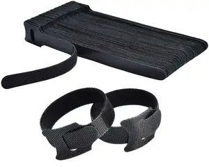 Quan hệ cáp velcroes quan hệ móc và vòng lặp dây đeo velcroes đóng đai