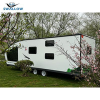 Usine directement vendre de luxe RV camping-car Autocaravan hors route camping-car remorque normes australiennes