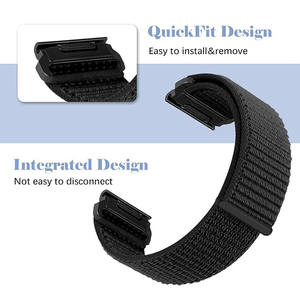 Bracelets de montre en nylon pour <span class=keywords><strong>Garmin</strong></span> Enduro/Descent/TACTIX/<span class=keywords><strong>Fenix</strong></span> 8 E 7 7X <span class=keywords><strong>6</strong></span> 6X <span class=keywords><strong>Pro</strong></span> 5X 22mm 26mm <span class=keywords><strong>Bracelet</strong></span> de montre intelligente réglable <span class=keywords><strong>Bracelet</strong></span> souple - Product Image 6
