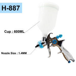 Pistolet Spra Hvlp, pistolet de Peinture à Auto, outil professionnel pour voiture, forte gravité - Product Image 2