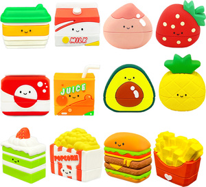 <span class=keywords><strong>Tampon</strong></span> de vêtements pour enfants série alimentaire de qualité Offre Spéciale dessin animé mignon <span class=keywords><strong>tampon</strong></span> en silicone pour enfants - Product Image 3