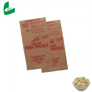 <strong>Large</strong> <strong>Sweet</strong> Gourmet Brown Poping Popcorn Paper <strong>Bags</strong> - Product Image 3