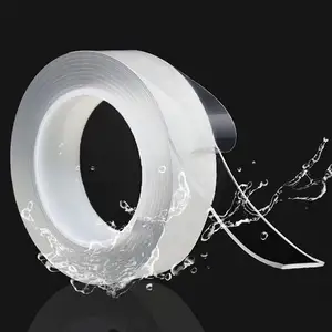 5m/16.5ft Nano Tape riutilizzabile, lavabile forte nastro da parete nastro adesivo Nano trasparente rimovibile per casa e ufficio