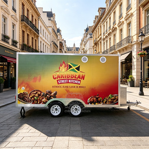 Pizza Food Trailer Vintage Food Trailer Food Trailer Equipment Food Trailer Cabinets <b>Bakery</b> Food Truck Trailer - Product Image 2