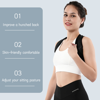 Ceinture de Correction Posturale Ajustable, Durable et Portable avec Protection pour Usage Quotidien