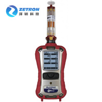 Detector de capacidad inalámbrico portátil Zetron Monitor multigas de benceno múltiple Honeywell