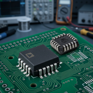 AD558KP PLCC-20 Circuito Integrado Convertidor Digital a Analógico DAC Mono de 8 Bits - Product Image 3