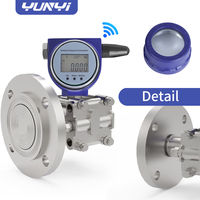 Yunyi Compacto Inalámbrico Brida única Sensor de nivel DP DN50 RF Brida Fácil actualización Tanque existente