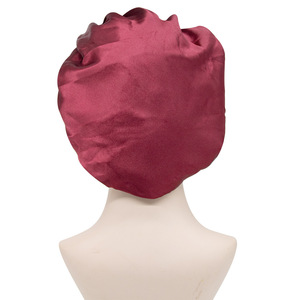 Vente directe du fabricant Bonnet de nuit en satin à bande élastique Soins des cheveux pour adultes à <span class=keywords><strong>la</strong></span> mode Bonnet de douche pour hommes Sports de <span class=keywords><strong>plage</strong></span> - Product Image 6