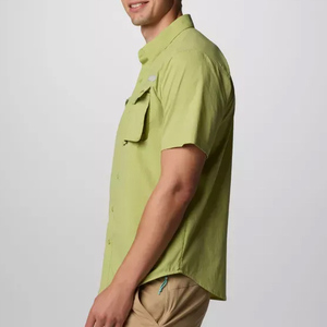 Camisa de pesca con botones, sublimada, de poliéster microfibra, camuflaje, estilo aborigen, talla extra grande, para campamento de atún. - Product Image 3