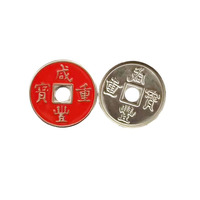 Classique Magic Coin Shell Trick Professionnel Old Coin Sleeve Magic Prop Jouet Pour Magicien