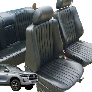 ผ้าคลุมเบาะหน้ารถยนต์หนังกันน้ำสำหรับ Auris Land Cruiser 100 Avensis C-HR ระบายอากาศได้ทุกฤดู ชุดเต็ม - Product Image 1