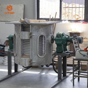 Fourneau de fusion à <span class=keywords><strong>induction</strong></span> à <span class=keywords><strong>coque</strong></span> en aluminium, capacité 1000 kg, pour la fusion rapide du fer – Offre spéciale - Product Image 1