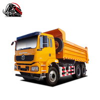 Camion benne d'occasion Shacman 375HP poids lourd 6x4 à conduite à gauche H3000