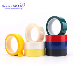 <span class=keywords><strong>Cinta</strong></span> <span class=keywords><strong>de</strong></span> Mylar <span class=keywords><strong>de</strong></span> Posicionamiento <span class=keywords><strong>de</strong></span> Película <span class=keywords><strong>de</strong></span> Poliéster Adhesiva <span class=keywords><strong>de</strong></span> Fusión en Caliente <span class=keywords><strong>de</strong></span> una Cara en Varios Colores para Enmascarar Cables <span class=keywords><strong>de</strong></span> Transformadores - Product Image 1