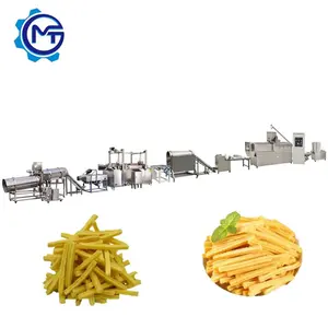 China Fried Cassava Chips Maschine Stick Cracker Maschine Produktions linie