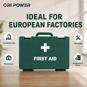 ORIPOWER Boîte de premiers <span class=keywords><strong>secours</strong></span> murale en PP, portable avec poignée, <span class=keywords><strong>vide</strong></span>, pour le stockage médical, trousse de premiers <span class=keywords><strong>secours</strong></span> d'urgence pour le lieu de travail - Product Image 5