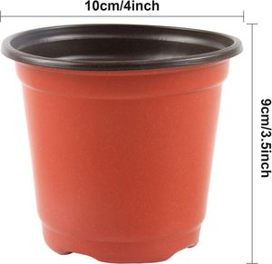 Vente chaude Holland Market Pot carré en plastique blanc Seau pour plantes à fleurs - Product Image 1