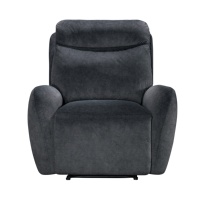 Canapé en bois moderne, fabrication directe d'usine, fauteuil inclinable électrique, ensemble de chaises longues, télécommande, tissu rembourré durable