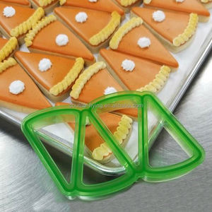 <span class=keywords><strong>Emporte</strong></span>-pièces et moule à biscuits en plastique multi-formes pour fondant et pâte à biscuits, motif bonhomme de pain d'épices de Noël - Product Image 3