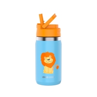 Botol Air Stainless Steel dari Produsen, Termos Besi, Termos Olahraga Vakum Berinsulasi, Dasar Bulat, Termos Mewah untuk Perjalanan