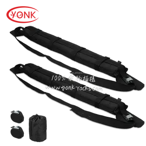 Yonk Caiaque Transportador Canoa Barco Surf Ski Roof Top Rack Montado em Carro SUV Crossbar