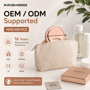 Outils de beauté de voyage réutilisables en marque privée OEM, tondeuse à poils du <span class=keywords><strong>visage</strong></span> pliable, <span class=keywords><strong>rasoir</strong></span> à sourcils en métal pour femmes - Product Image 2